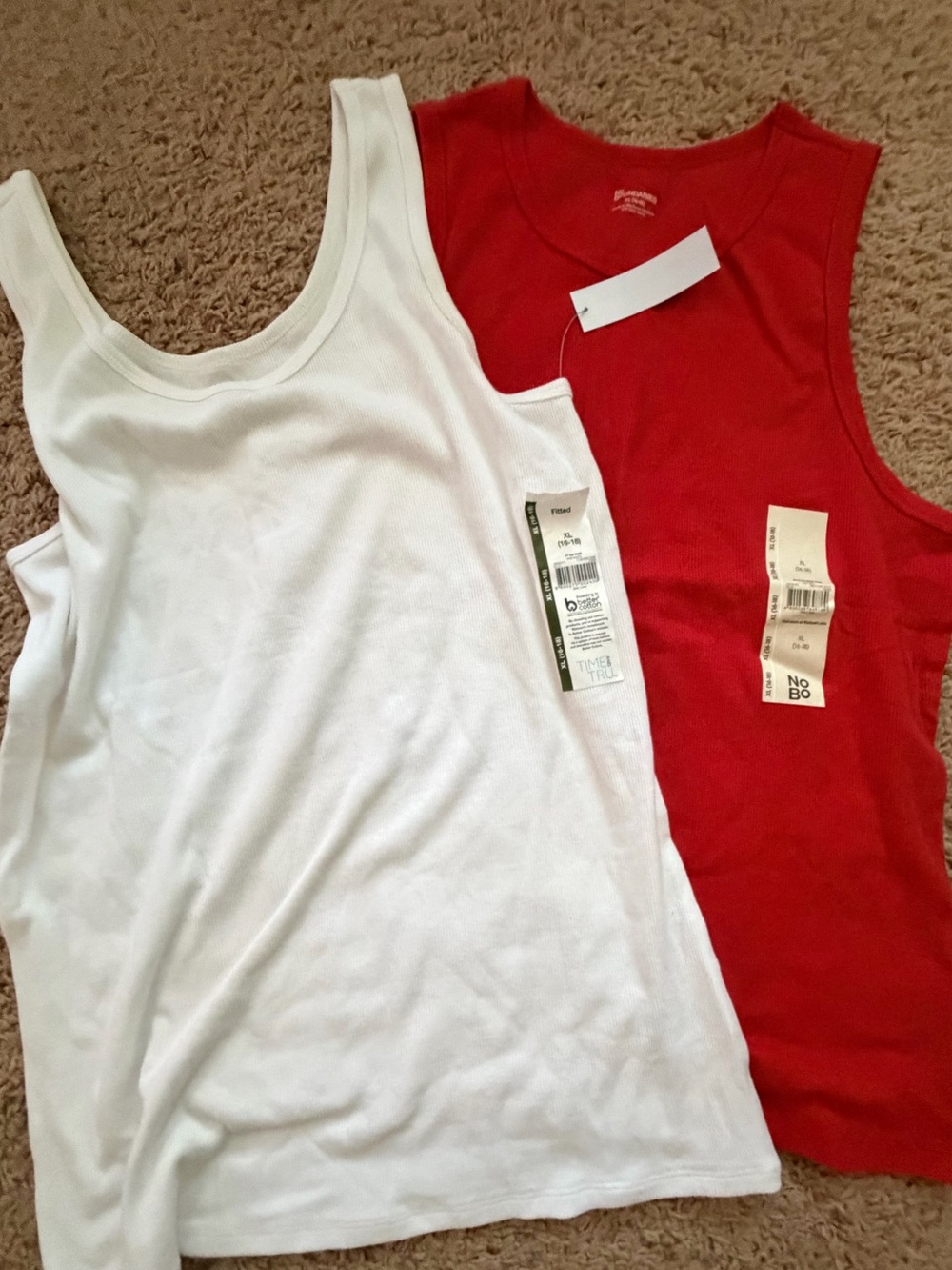 No Boundaries Ribbed Tank Tops